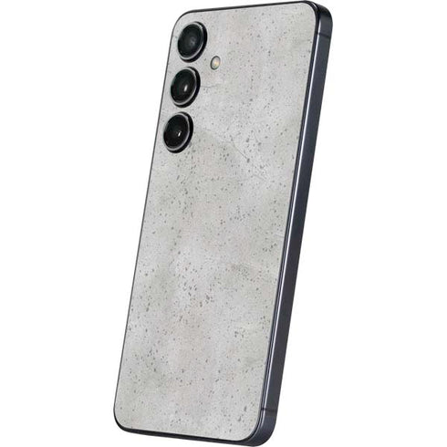 Light Grey Concrete Galaxy S25 Skin